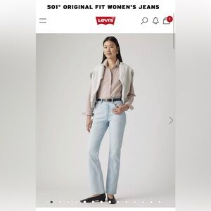 Levi's 501’s Original Fit Women’s Jeans SZ 24